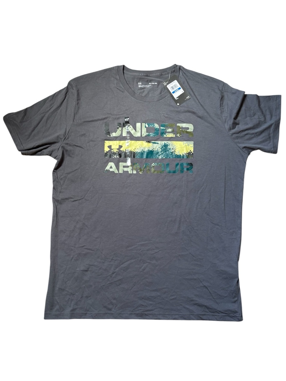 NWT Men’s Under Armour Men’s Stacked Logo Graphic Tee Size XL